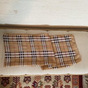 Burberry Vintage Classic Silk Scarf